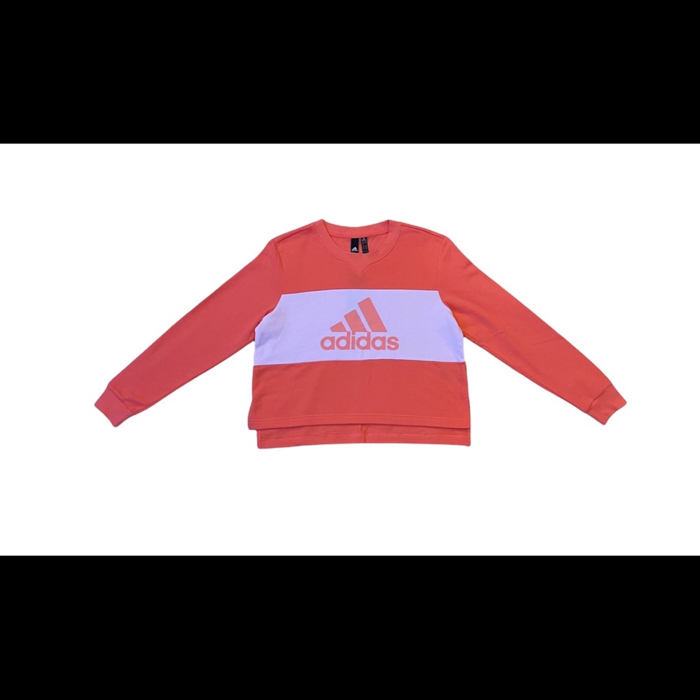 Coral color Adidas Sweatshirt